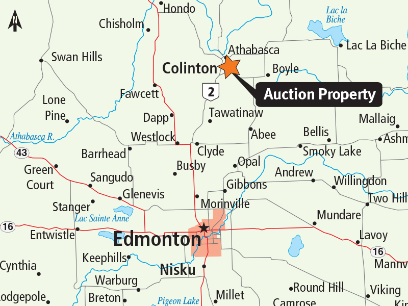 Agricultural real estate for sale in Colinton, AB Ritchie Bros